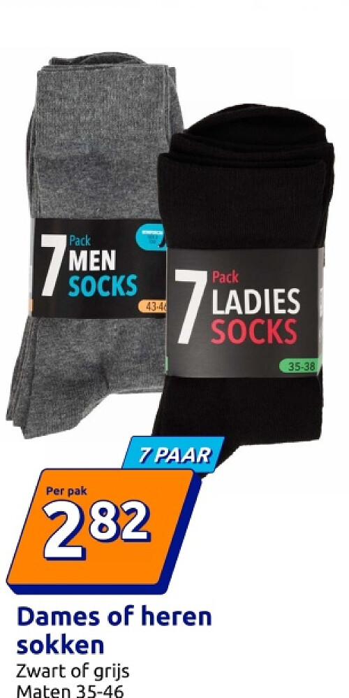 Dames of heren sokken