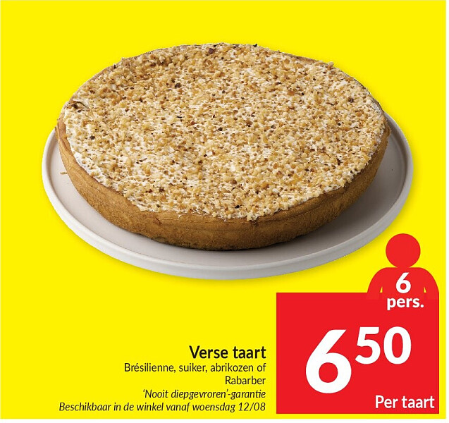 Verse taart