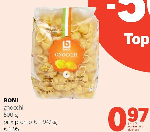 BONI gnocchi 500 g