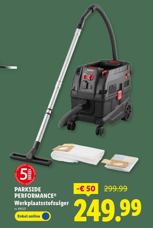 Werkplaatsstofzuiger