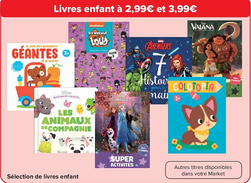 Sélection de livres enfant