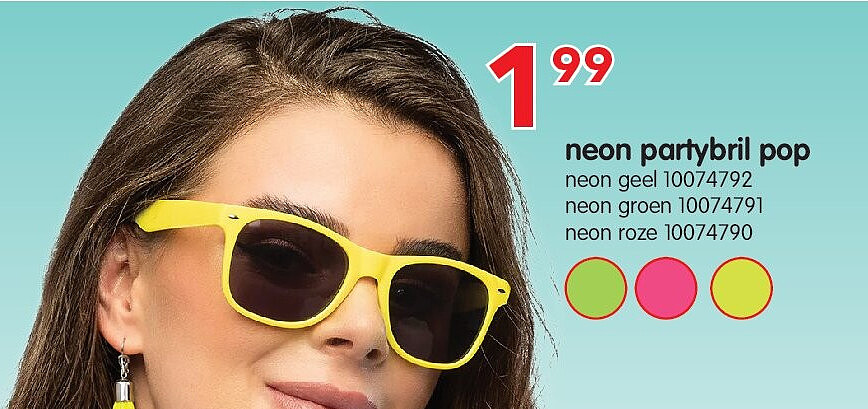 neon partybril pop