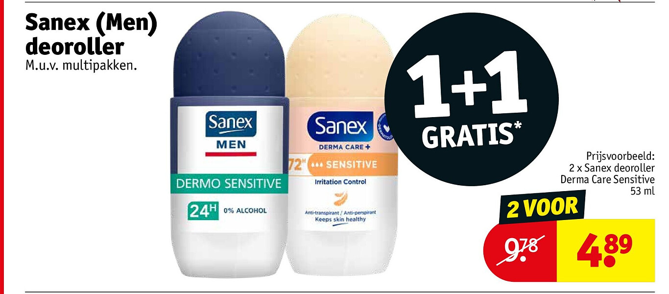 Sanex (Men) deoroller