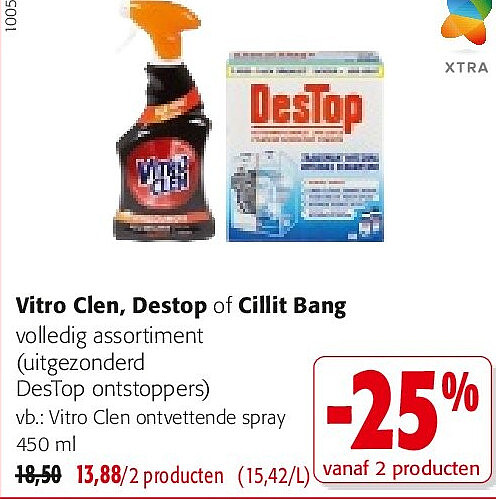 Vitro Clen, Destop of Cillit Bang