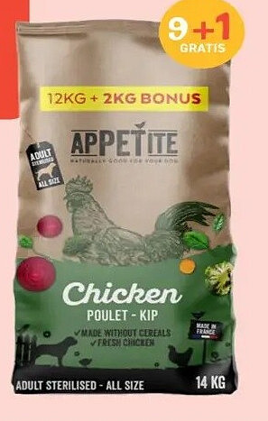Appetite Brokken All breeds - light sterilised 14 kg