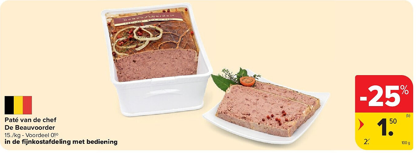 Paté van de chef De Beauvoorder