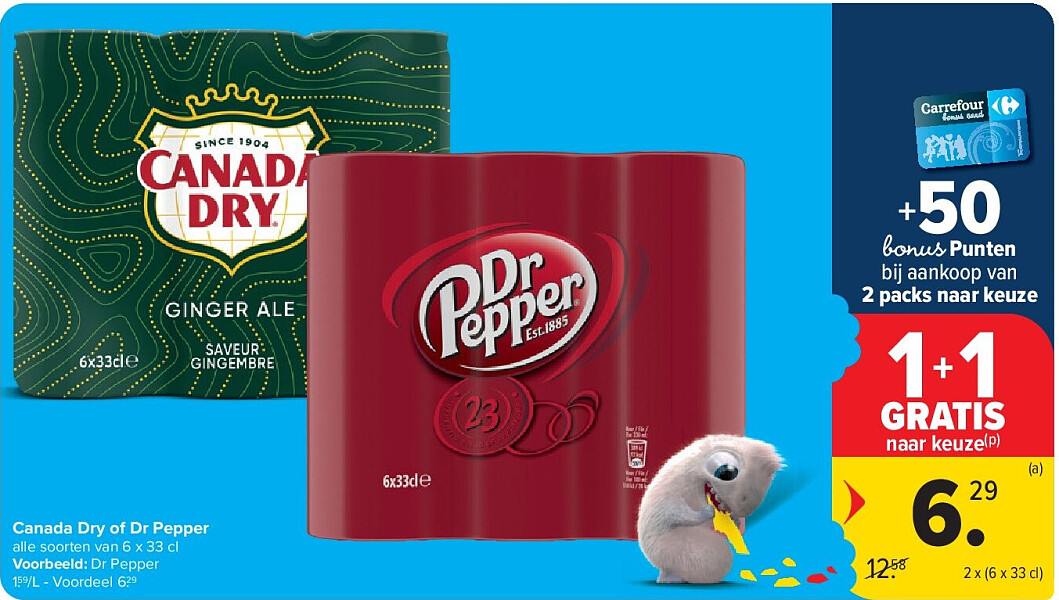 Canada Dry of Dr Pepper