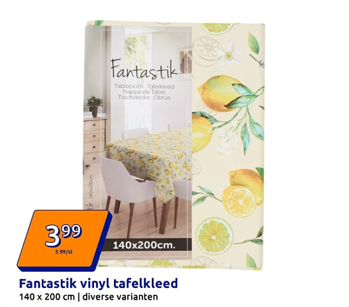 Fantastik vinyl tafelkleed