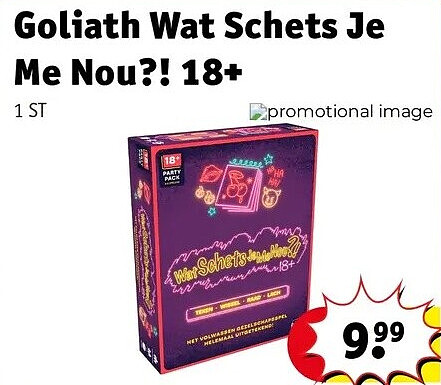 Goliath Wat Schets Je Me Nou?! 18+