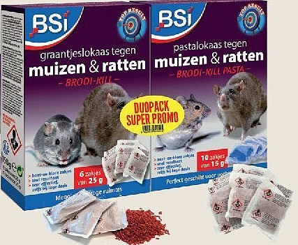 Ratten- en Muizenvergif Brodi Kill