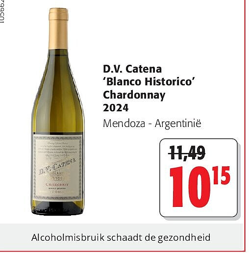 D.V. Catena ‘Blanco Historico’ Chardonnay 2024