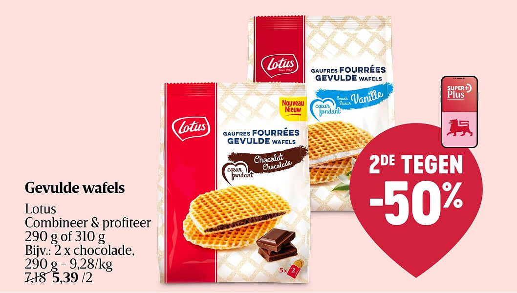 Gevulde wafels