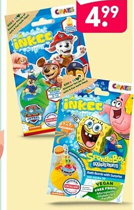 INKEE surprise bruisbal