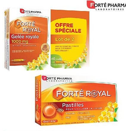 Forté Pharma gamme ruche royale et tinos 4 g