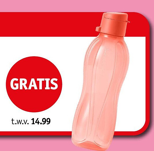 Tupperware drinkfles
