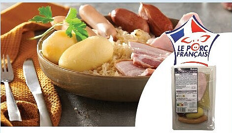 Plateau de choucroute Auchan Le Charcutier