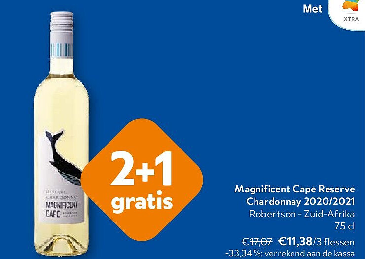 Magnificent Cape Reserve Chardonnay 2020/2021