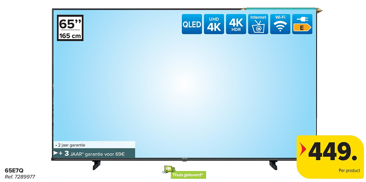 Hisense 65E7Q QLED TV