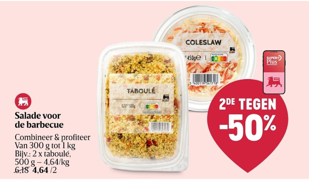 Salade voor de barbecue