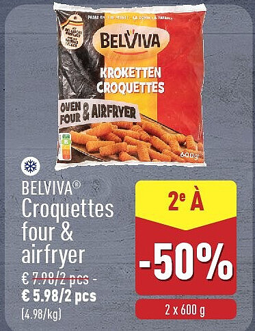 Croquettes four & airfryer