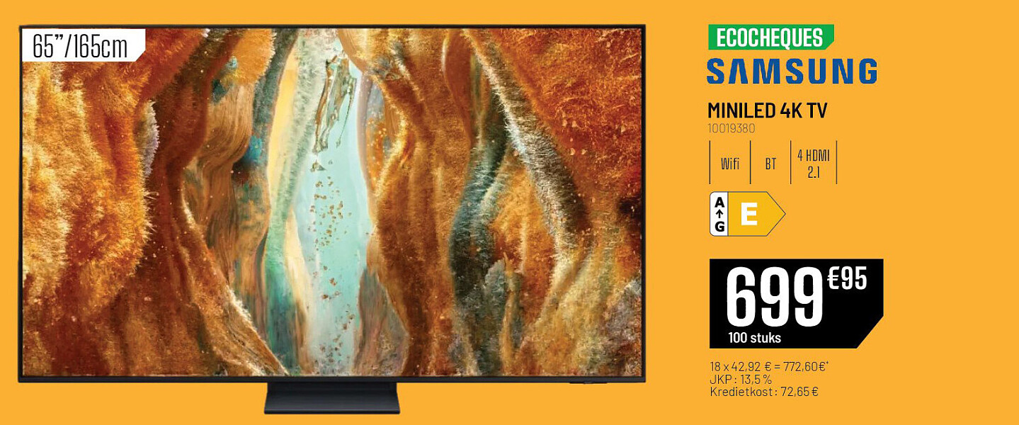 Samsung MINILED 4K TV