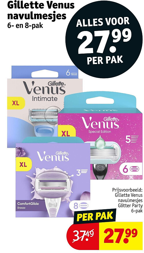 Gillette Venus navulmesjes