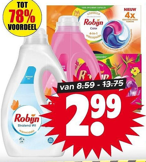 Robijn wasmiddel