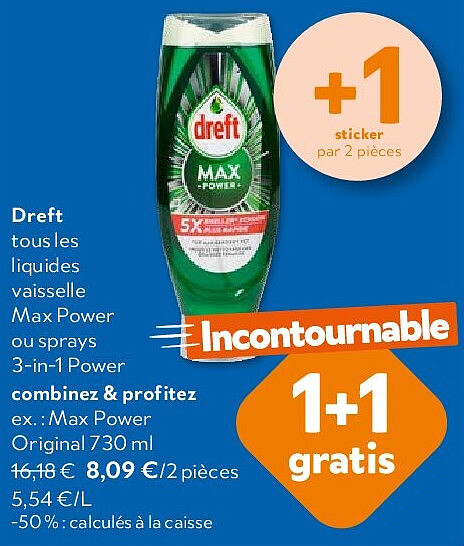 Dreft Max Power Original 730 ml