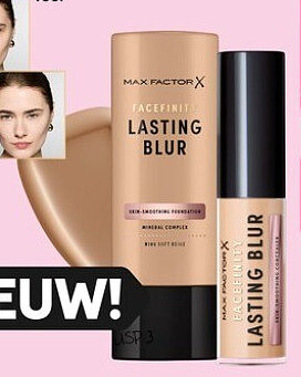 Max Factor Facefinity Lasting Blur foundation en concealer