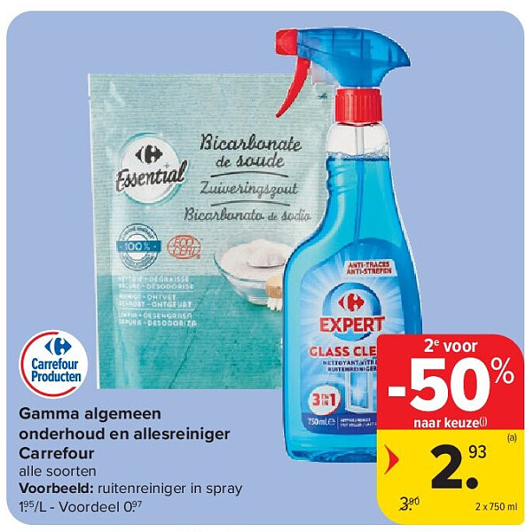 Gamma algemeen onderhoud en allesreiniger Carrefour