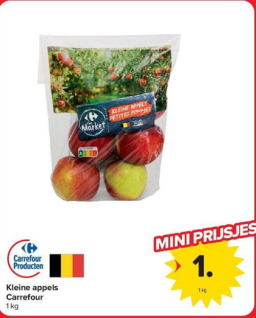 Kleine appels Carrefour