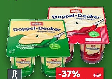 Doppel-Decker oder Wackelpudding