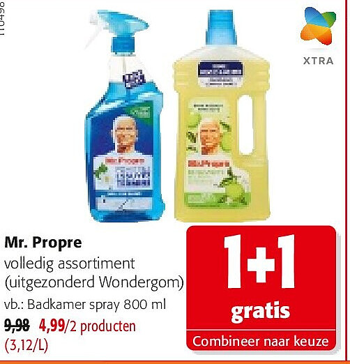 Mr. Propre Badkamer spray 800 ml
