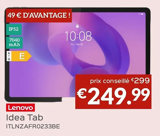 Lenovo Idea Tab ITLNZAFR0233ВЕ