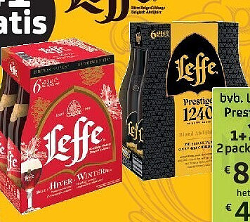 Leffe Winterbier & Prestige - 6 x 33 cl