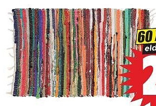 Geweven vloerkleed 60 x 90 cm