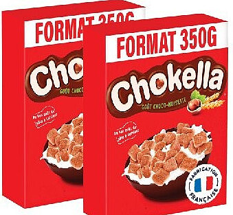 Céréales choco-noisette Chokella Nestlé 350 g