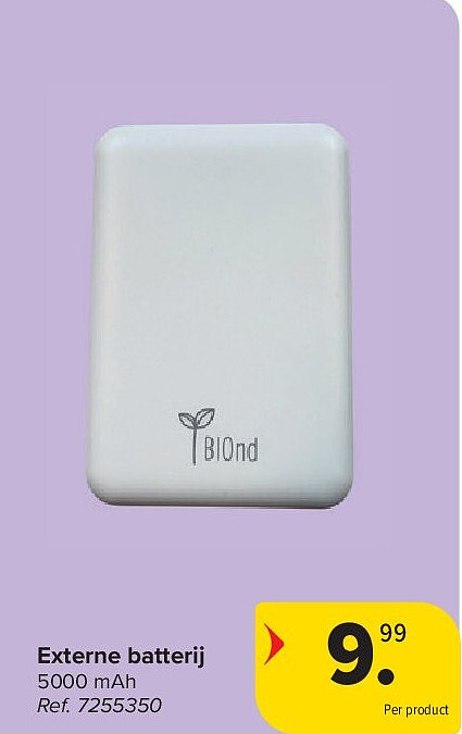Externe batterij