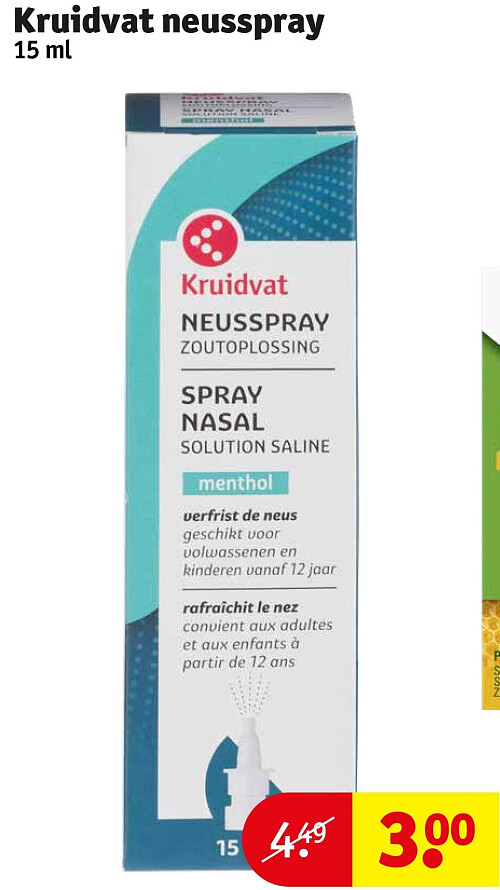 Kruidvat neusspray