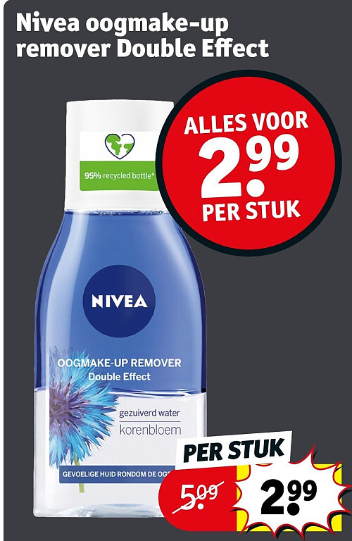 Nivea oogmake-up remover Double Effect