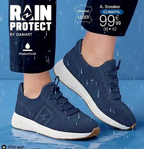 Waterdichte sneaker RainProtect by Damart