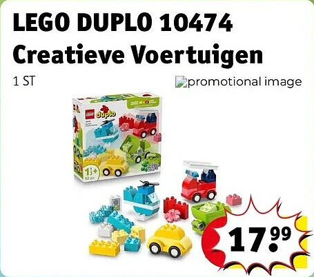 LEGO DUPLO 10474 Creatieve Voertuigen