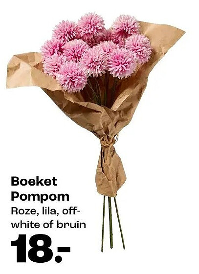 Boeket Pompon