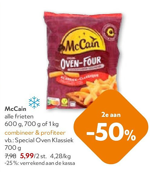 McCain Special Oven Klassiek 700 g