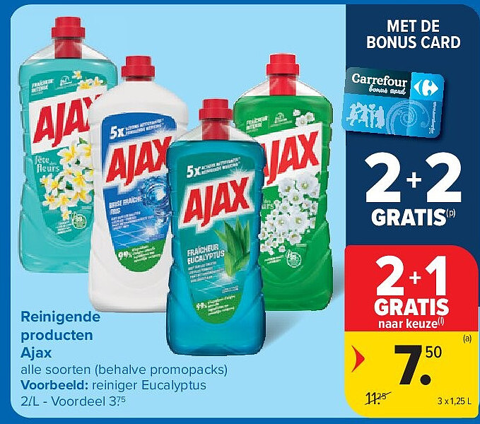 Reinigende producten Ajax