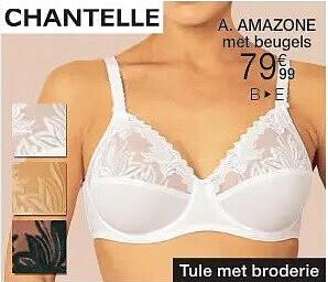 Beugelbeha Amazone by Chantelle