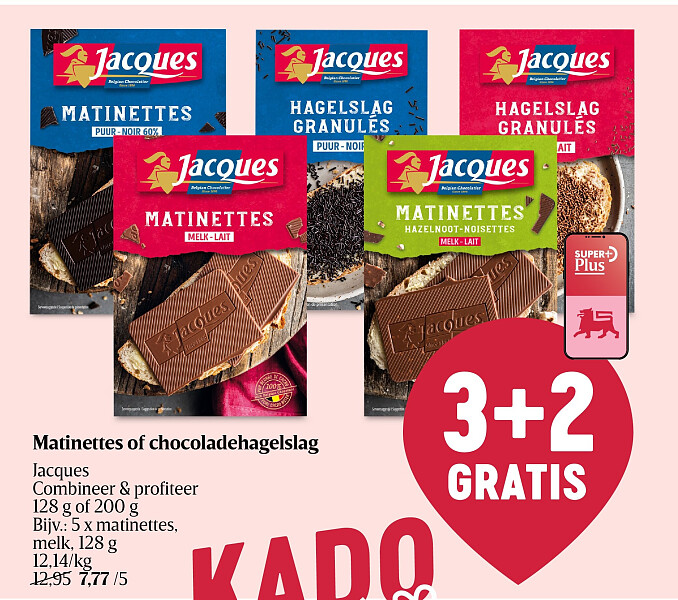 Matinettes of chocoladehagelslag