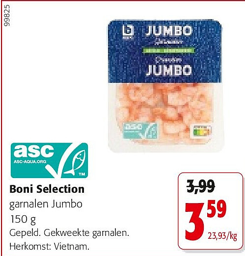 Boni Selection garnalen Jumbo 150 g