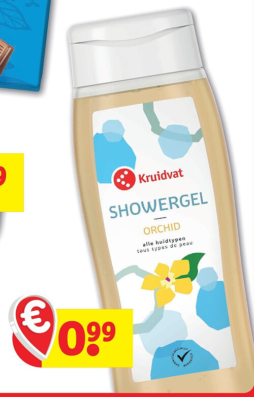 Kruidvat Gel Douche Orchid