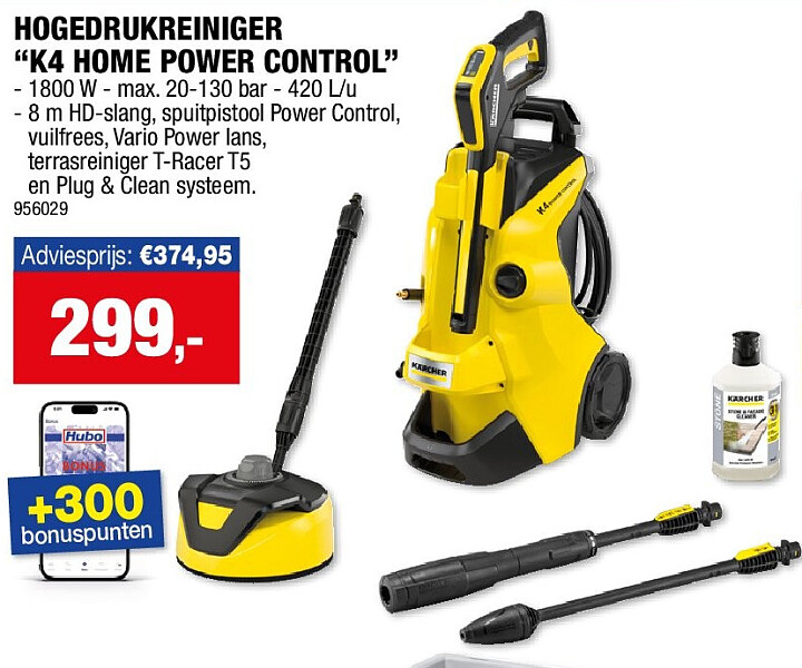 HOGEDRUKREINIGER “K4 HOME POWER CONTROL”